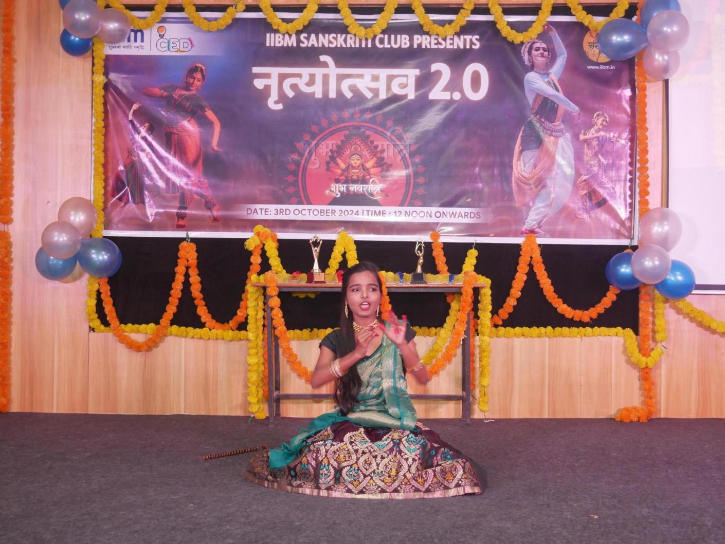 नृत्योत्सव 2.0 - Navratri Dance Competition at IIBM Patna